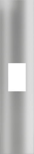 [11499570] KFP 1845 ed/cs Edelstahl-Front 